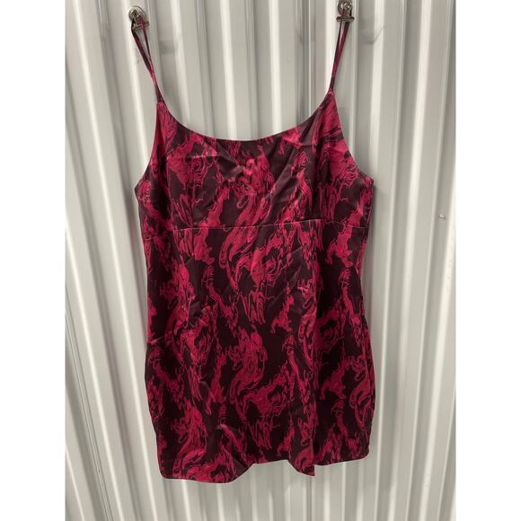 Wild Fable Women’s Tank Slip Dress XXL Pink Purple/ TARSO026j 2019 Target - Picture 1 of 7